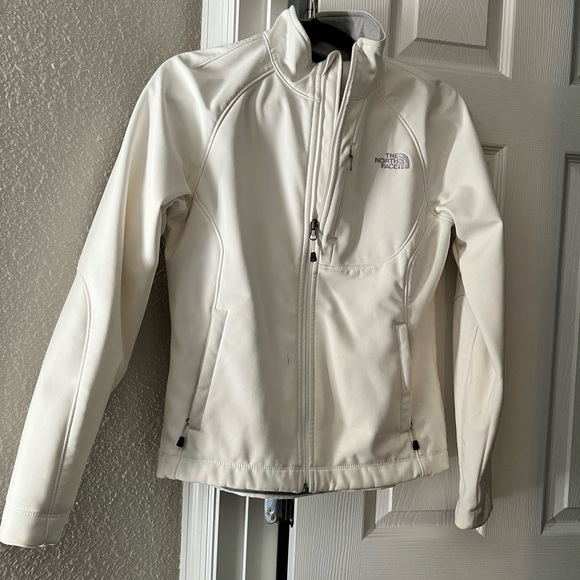 North Face full zip jacket in white - Picture 1 of 1